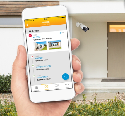 Aplikácia kamier JABLOTRON