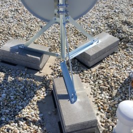 Montáž satelitu - referencia 1